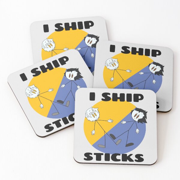 Item preview, I Ship Sticks - Dave & Rupert designed and sold by StarrLightArts.