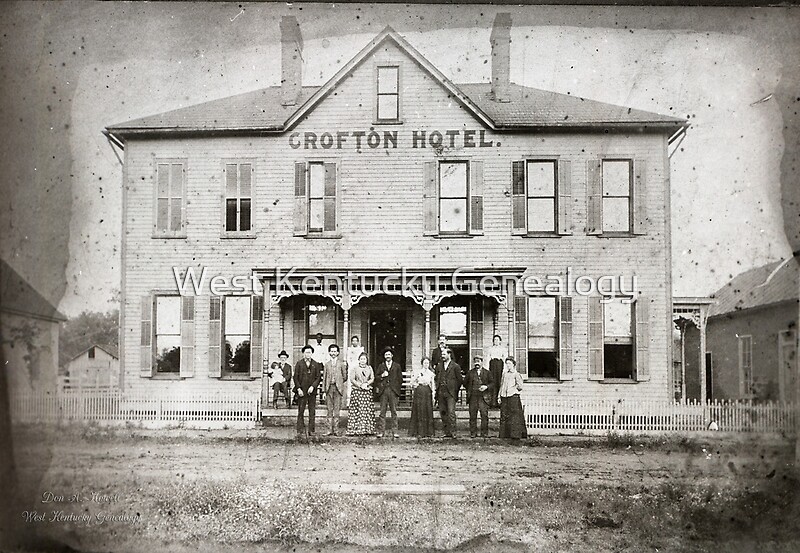 "The Crofton Hotel" by West Kentucky Genealogy Redbubble