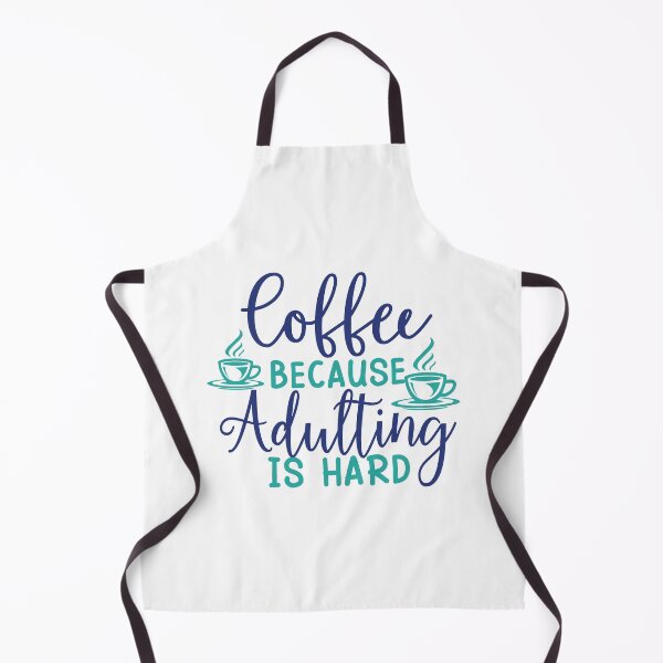 Item preview, Coffee Because Adulting Is Hard - Trendy Coffee Is a Hug In a Mug Quote For Coffee Lovers and Coffee Addicts designed and sold by Prince - Bestseller ★★★★★.