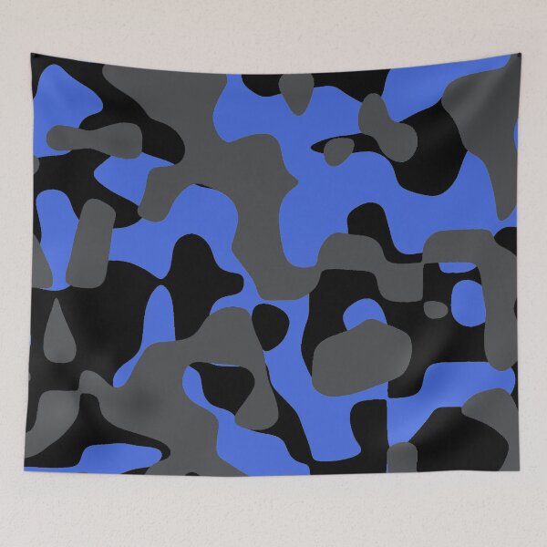 Item preview, Royal Blue Camo Pattern designed and sold by NexusArts.