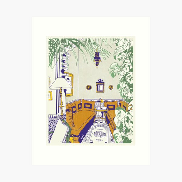 Item preview, Room illustration artwork designed and sold by Nesil Kalenderoglu Bossert.