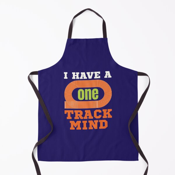 Item preview, I Have a One Track Mind Funny Track and Field Runner designed and sold by jaygo.