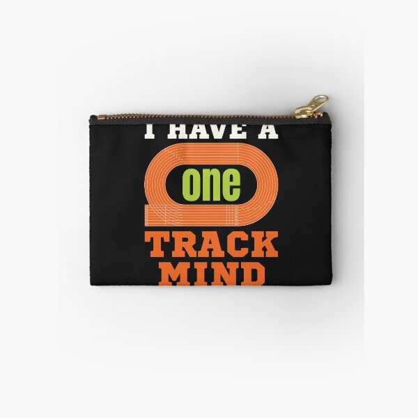 Item preview, I Have a One Track Mind Funny Track and Field Runner designed and sold by jaygo.