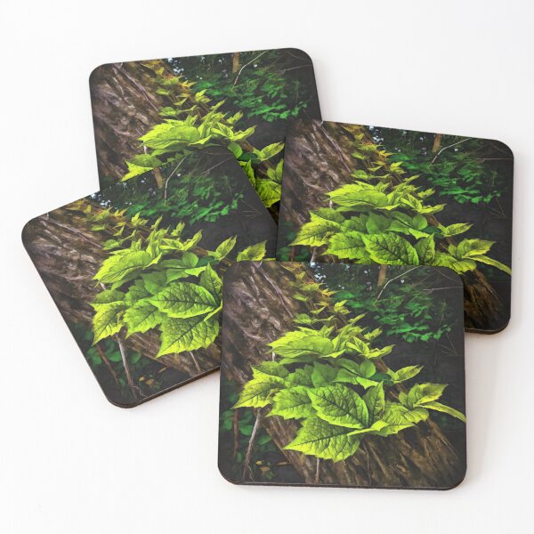 Item preview, Bright Green Tree Vines Digital Painting designed and sold by Zurickdesigns.