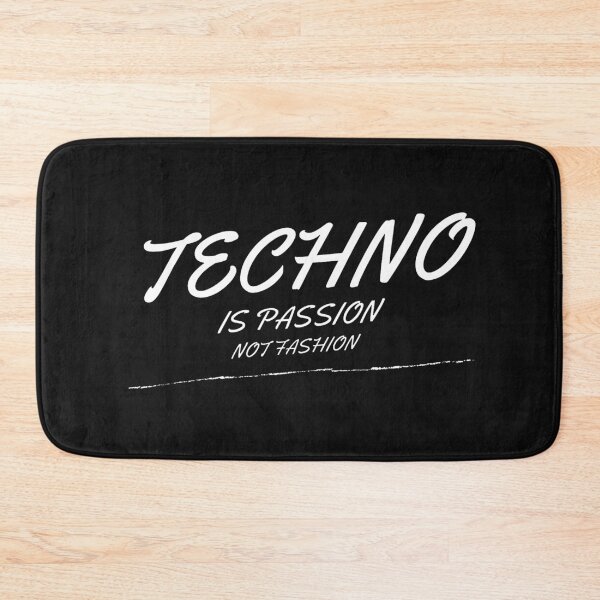 Item preview, techno passion fashion black designed and sold by Artycreative1.