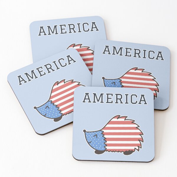 Item preview, America Hedgehog designed and sold by HollyCat.