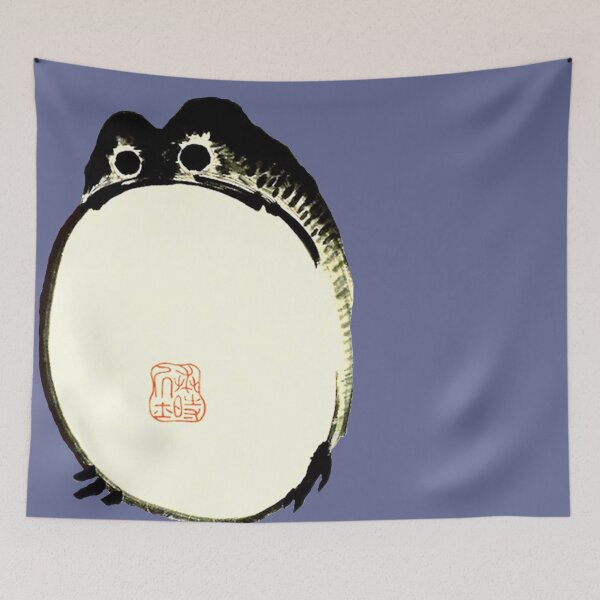 Item preview, Meh Portly Japanese Frog Toad designed and sold by TheWitchsWolf.