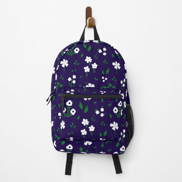 Item preview, Navy Flowers designed and sold by Queen-Aubergine.