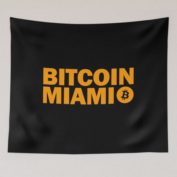 Item preview, Bitcoin Miami - Orange designed and sold by NautilusMare.