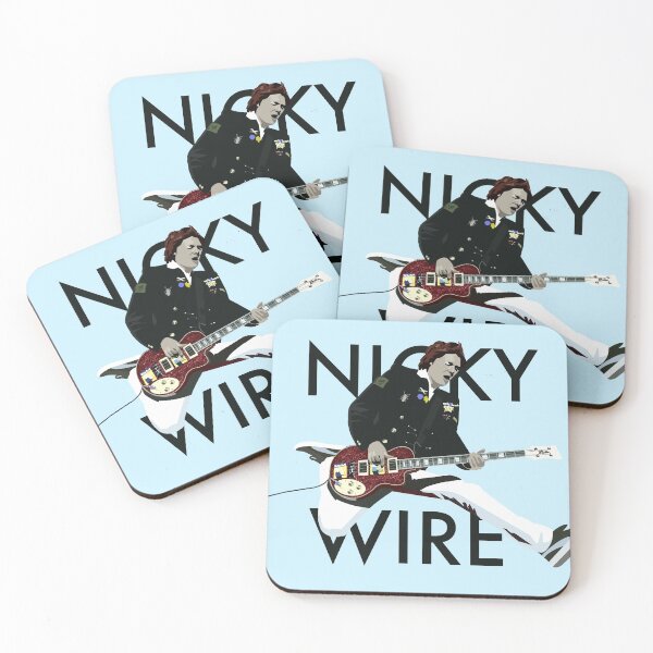 Item preview, Nicky Wire. Manic Street Preachers.  designed and sold by Pictoart.