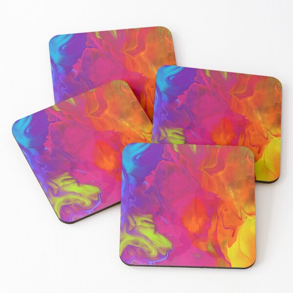 Item preview, Island Breeze 3 acrylic on canvas abstract painting designed and sold by Color Splash Gallery.