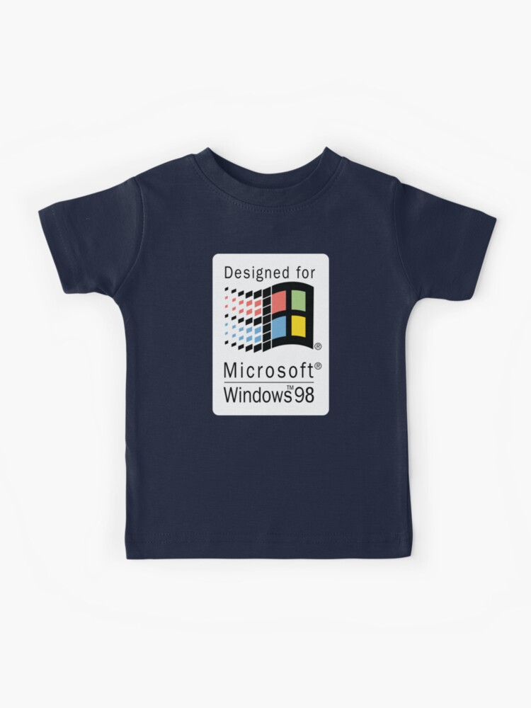 Designed for Microsoft Windows XP Kids T-Shirt for Sale by Biochao