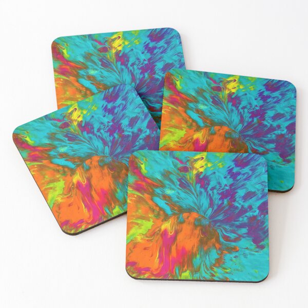 Item preview, Island Storm acrylic on canvas abstract painting designed and sold by Color Splash Gallery.