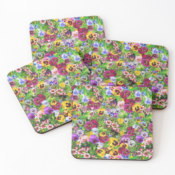 Item preview, Pansies designed and sold by Little Foot Farm Merch Shop.