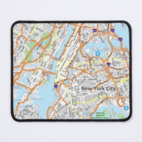 Item preview, New York City Streets Burroughs Empire Broadway art designed and sold by Midwest-Goods.