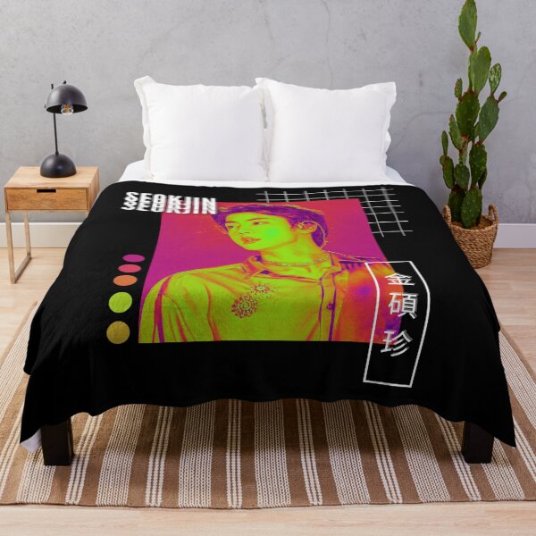 Item preview, BTS Jin Vaporwave Collage designed and sold by sakurapalette.