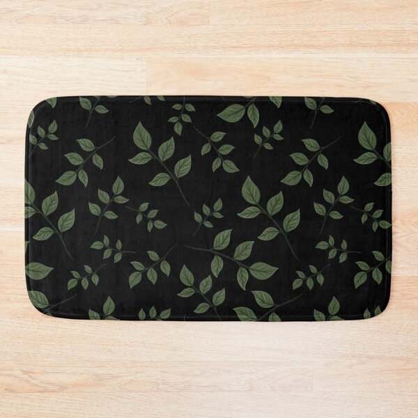 Item preview, Abstract Forest Green Leaves Botanical Nature Pattern designed and sold by silviaol.