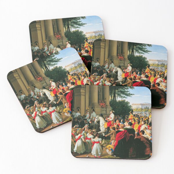 Item preview, Entry of Emperor Franz II into Vienna on 16 of June 1814 after the Peace of Paris - Johann Peter Krafft designed and sold by brushandframes.