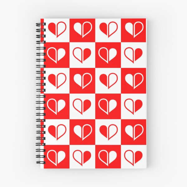Item preview, Cute Red White Mixed Heart Squares Seamless Pattern designed and sold by silviaol.
