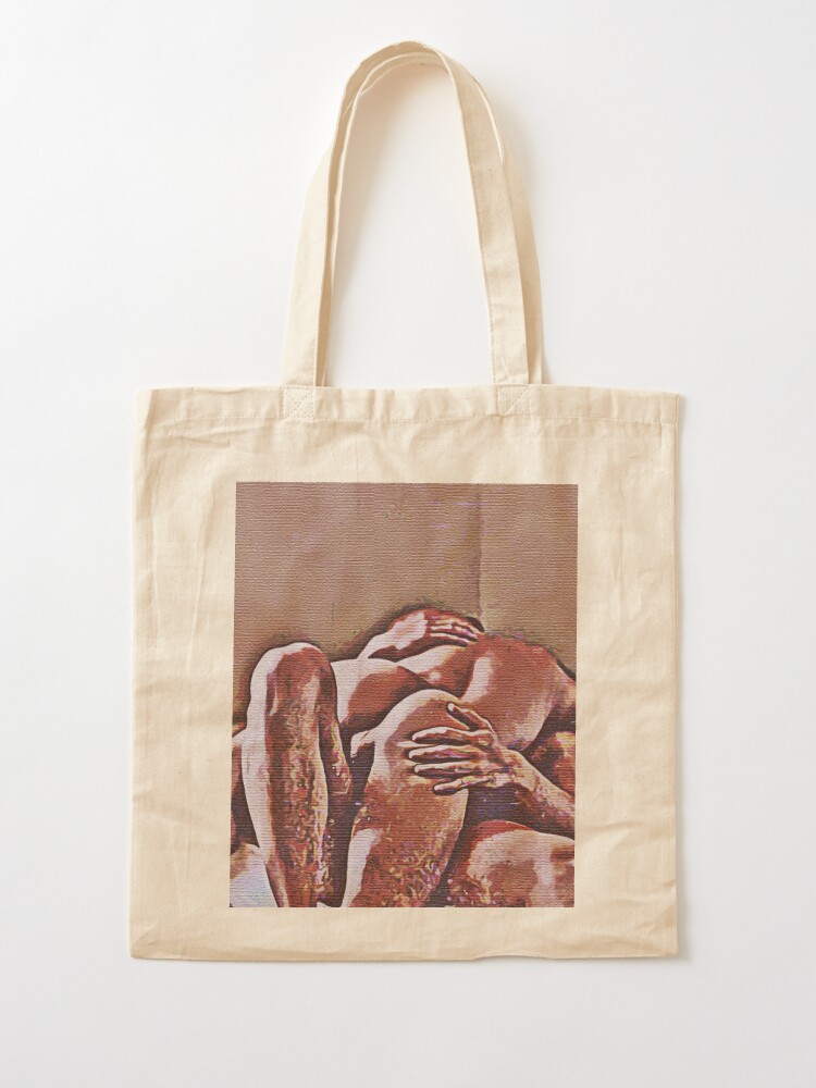 Gay Lovers Kissing Male Homoerotic Nude Male Nudes Male Nude Tote