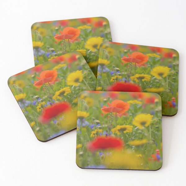 Item preview, Digital Photograph of poppy and meadow flowers designed and sold by SimonJohnson1.