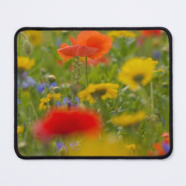 Item preview, Digital Photograph of poppy and meadow flowers designed and sold by SimonJohnson1.