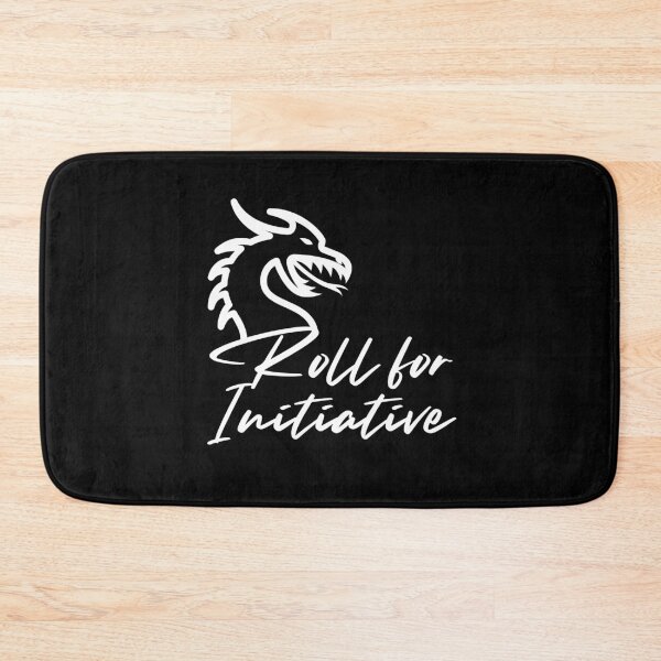 Item preview, Roll for Initiative (White) designed and sold by RockNRole.