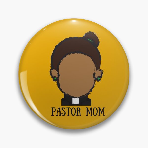 Item preview, Pastor Mom (Brown skin/Black hair) designed and sold by CheekyGrace.