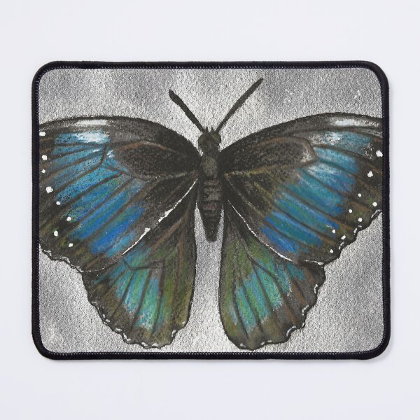 Item preview, Black and blue butterfly designed and sold by Egle Kristensen.