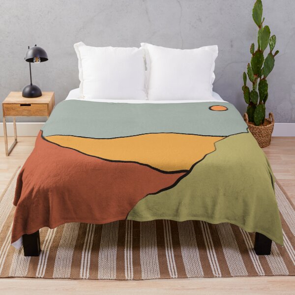 Item preview, Boho Retro Landscape Mid Century Modern designed and sold by trajeado14.