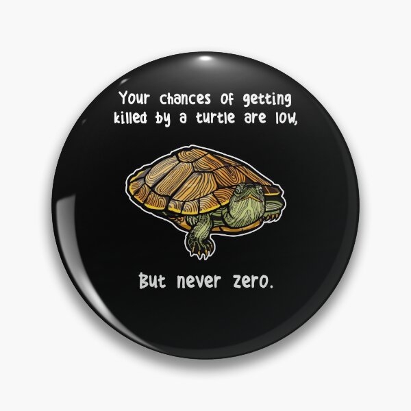 Item preview, Red-Eared Slider Turtle Never Zero designed and sold by Clara Hollins.