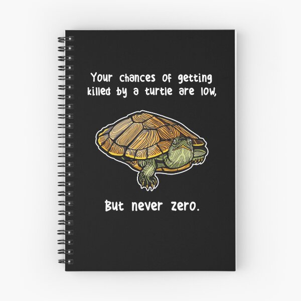 Item preview, Red-Eared Slider Turtle Never Zero designed and sold by Clara Hollins.
