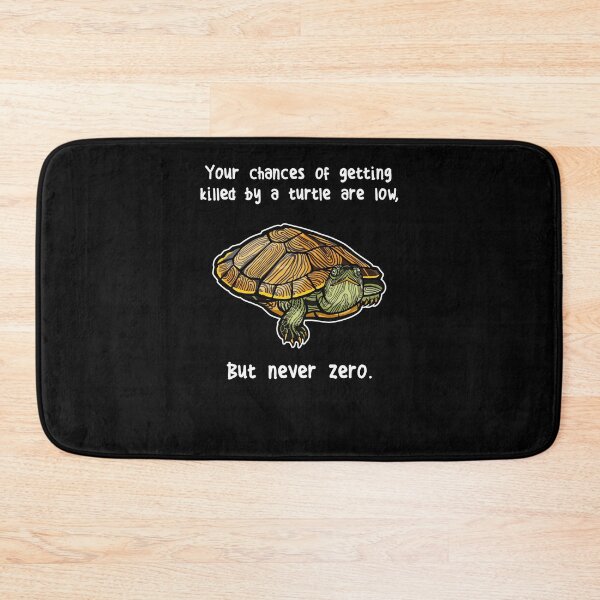 Item preview, Red-Eared Slider Turtle Never Zero designed and sold by Clara Hollins.