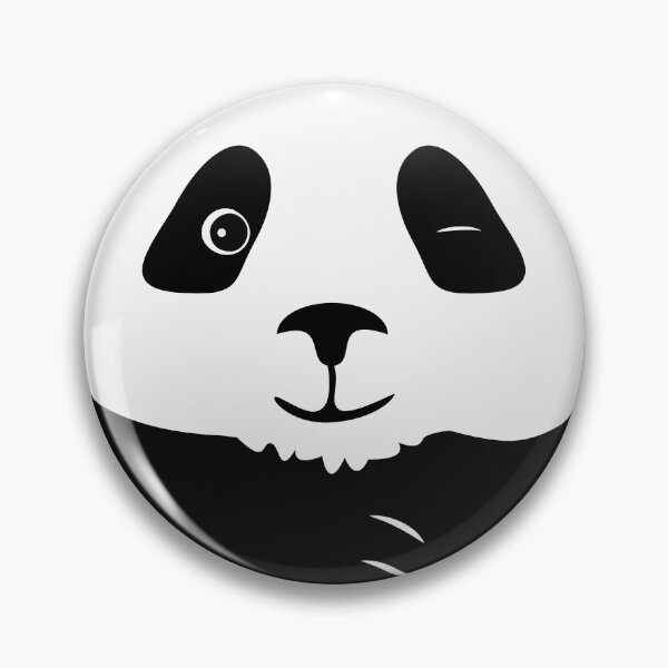 Item preview, panda winking designed and sold by MiraNomegusta.