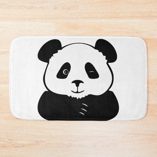Item preview, panda winking designed and sold by MiraNomegusta.