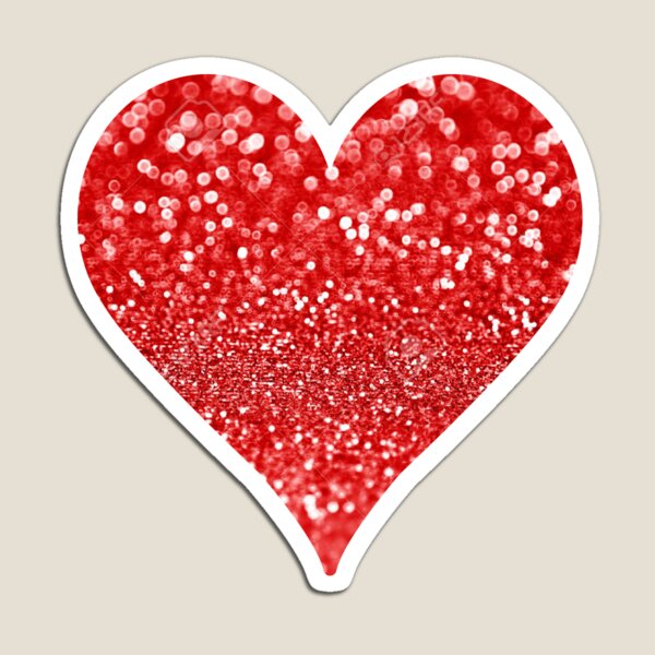 Sparkles Heart Magnets for Sale