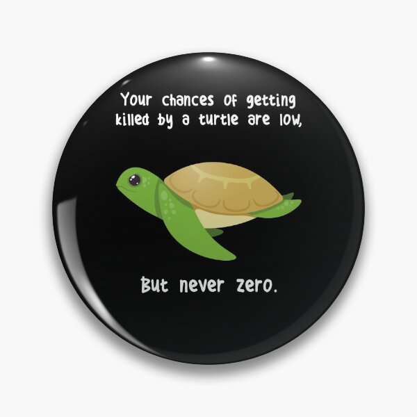 Item preview, Green Sea Turtle Never Zero designed and sold by Clara Hollins.
