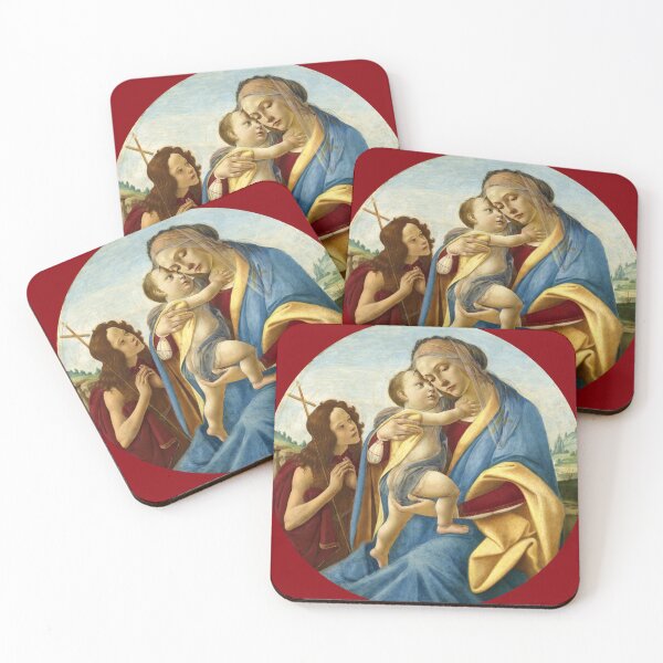 Item preview, Sandro Botticelli "Virgin and Child with the Young Saint John the Baptist" designed and sold by Alexandra Dahl.