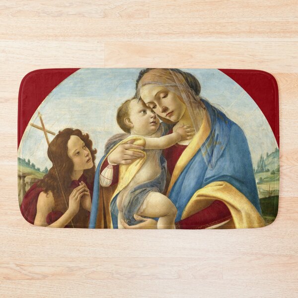 Item preview, Sandro Botticelli "Virgin and Child with the Young Saint John the Baptist" designed and sold by Alexandra Dahl.