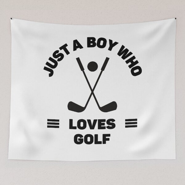 Item preview, Just a boy who loves golf designed and sold by TheGreenGoat.