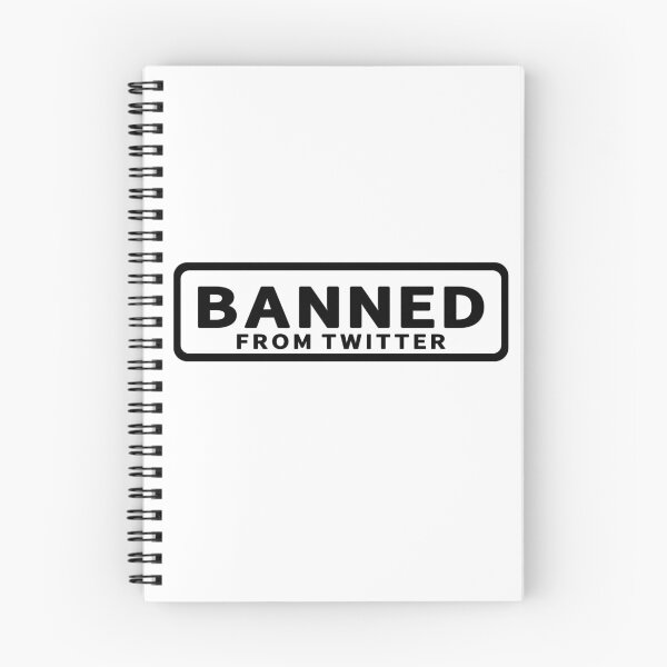 Item preview, Banned From Twitter designed and sold by UniqueStylistic.