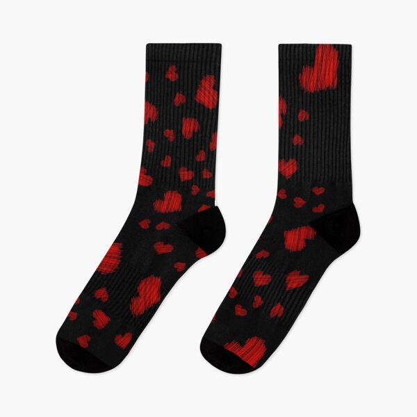 Item preview, Red Polka Dot Heart Pattern  designed and sold by cutecrazytshirt.