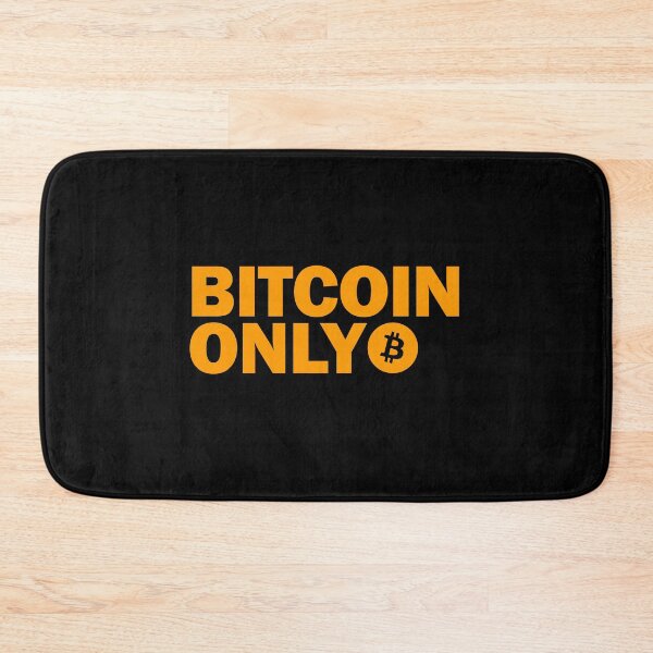 Item preview, Bitcoin Only - Orange - Version 2 designed and sold by NautilusMare.