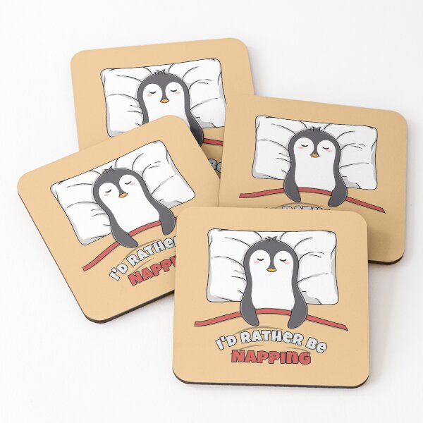 Item preview, I'd Rather Be Napping — Funny Penguin designed and sold by ttttee.