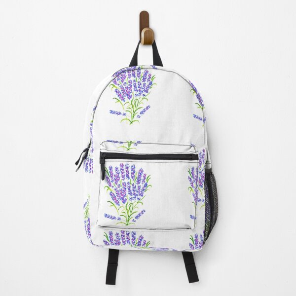 Item preview, Cute Watercolor Abstract Lavender Flowers Pattern. Cute Wild Purple Lavender Floral Botanical Garden Print designed and sold by silviaol.