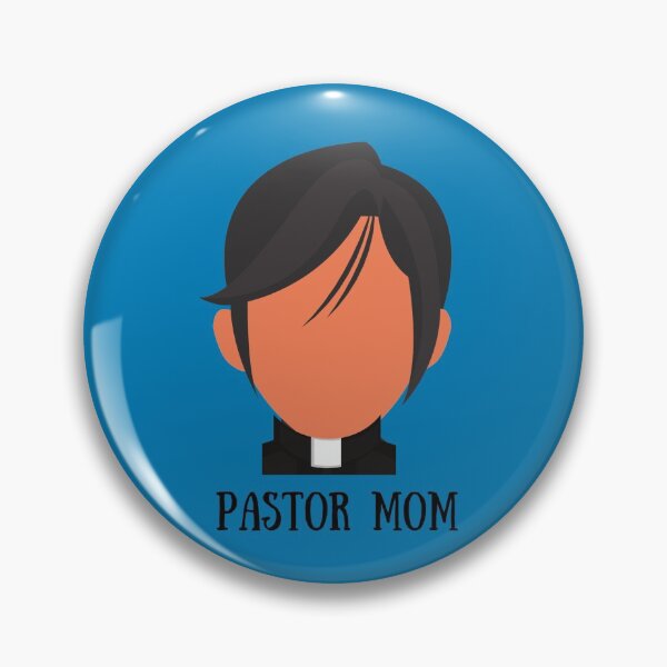 Item preview, Pastor Mom (short black hair) designed and sold by CheekyGrace.