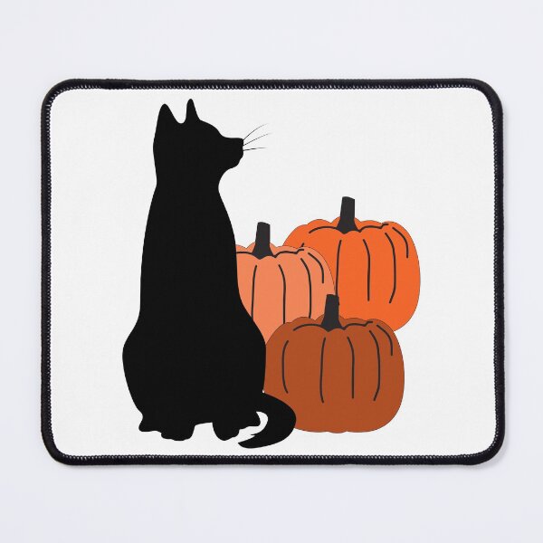 Item preview, Black Cat at the Pumpkin Patch designed and sold by andmarstan.