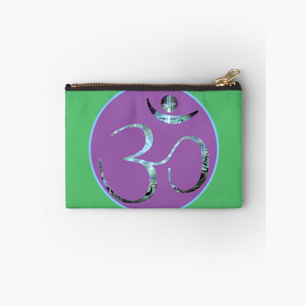 Item preview, OM Logo - Fractal Pattern on Purple designed and sold by Fractal Journeys, etc. .