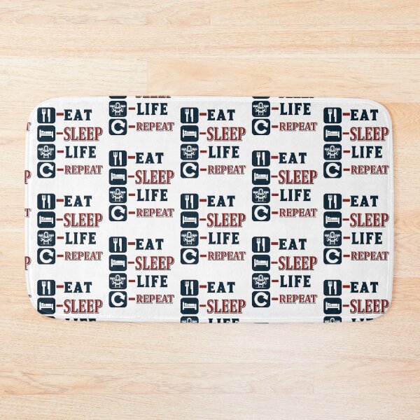 Item preview, Eat, sleep, life, repeat. designed and sold by BuddyBoots.