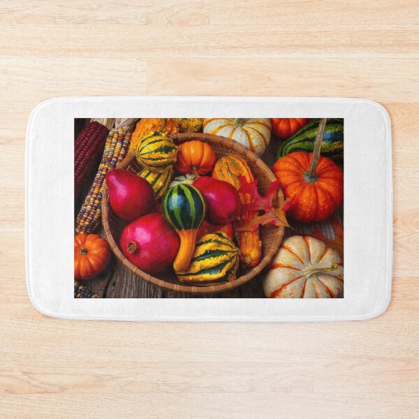 Item preview, Basket Full Of Fruit And Gourds designed and sold by Garry Gay.